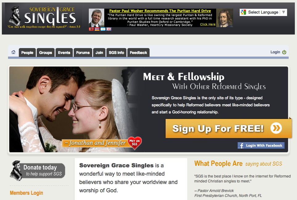 Sovereign Grace Singles