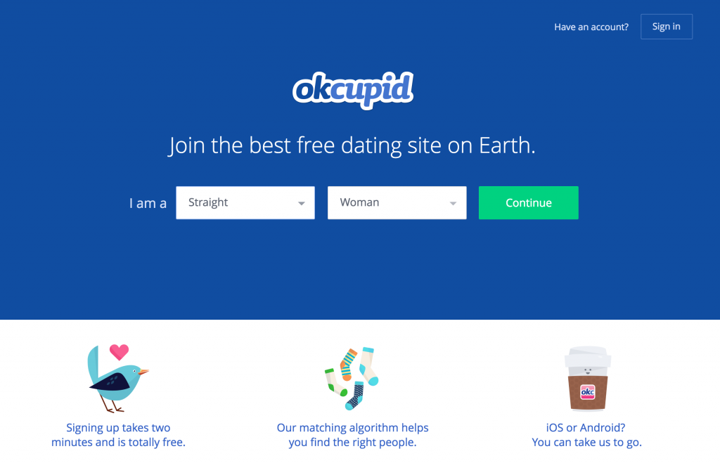 OKCupid vs eharmony